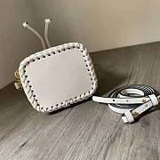 Fendi Mon Tresor White Mini-Bag With Decorative 18x10x12cm - 4