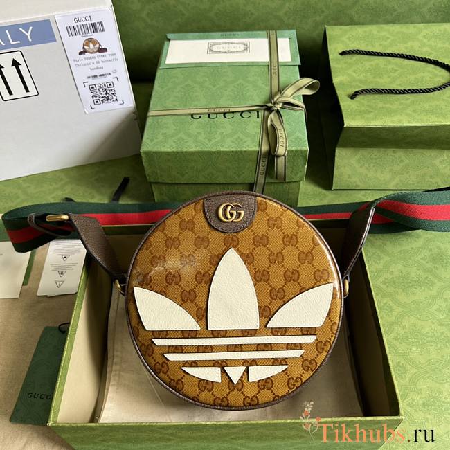 Adidas x Gucci Ophidia Small Shoulder Bag 22x22x7cm - 1