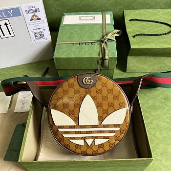 Adidas x Gucci Ophidia Small Shoulder Bag 22x22x7cm