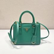 Prada Galleria Saffiano Leather Mini Green Bag 20x14.5x9.5cm  - 1