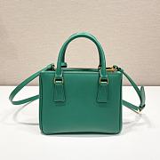 Prada Galleria Saffiano Leather Mini Green Bag 20x14.5x9.5cm  - 3