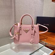 Prada Galleria Saffiano Leather Mini Pink Bag 20x14.5x9.5cm - 1