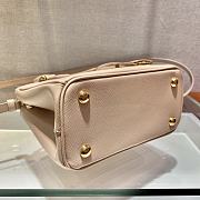 Prada Galleria Saffiano Leather Mini Beige Bag 20x14.5x9.5cm - 5