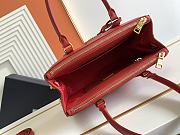 Prada Galleria Saffiano Leather Red Bag 28x20x12cm - 4