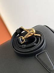 Prada Galleria Saffiano Leather Black Bag 28x20x12cm - 2