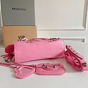 Balenciaga Neo Cagole XS Pink Handbag 26x13x18cm - 3