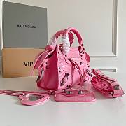 Balenciaga Neo Cagole XS Pink Handbag 26x13x18cm - 4