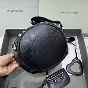 Balenciaga Le Cagole XS Bucket Bag In Black 19.8x17.8x15cm - 4