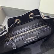 Balenciaga Le Cagole XS Bucket Bag In Black 19.8x17.8x15cm - 2