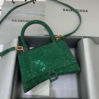 Balenciaga Hourglass Green 23cm