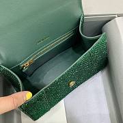 Balenciaga Hourglass Green 23cm - 3