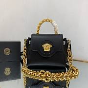Versace La Medusa Small Black Handbag  - 1