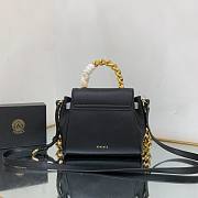 Versace La Medusa Small Black Handbag  - 6