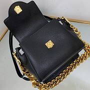 Versace La Medusa Small Black Handbag  - 3