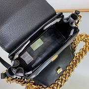 Versace La Medusa Small Black Handbag  - 2