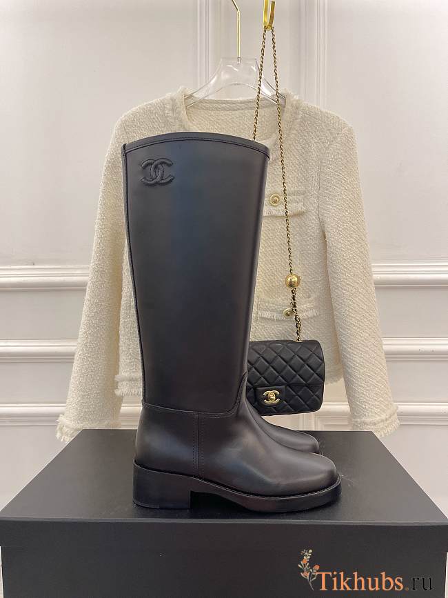 Chanel Double C Knight Boots - 1