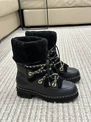 Chanel Black Winter Boots  - 1