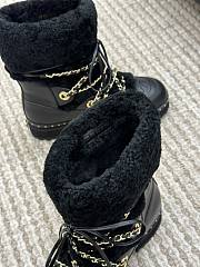 Chanel Black Winter Boots  - 2
