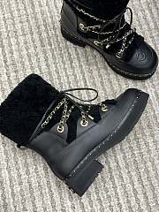 Chanel Black Winter Boots  - 6