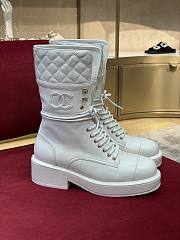 Chanel White Boots 02 - 1