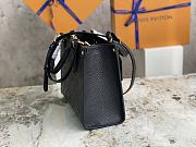 Louis Vuiiton LV Onthego Black Lizard 25x19x11.5cm - 4