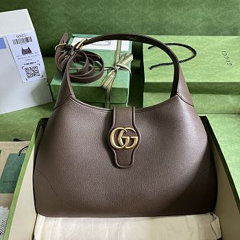 Gucci Aphrodite Medium Shoulder Brown Bag 39x38x2cm