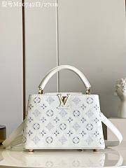 Louis Vuiiton LV Capucines BB White 27 x 18 x 9 cm - 4