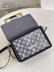 Louis Vuitton LV Dauphine MM Grey 25 x 17 x 10.5 cm - 3