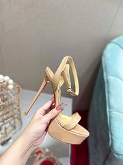 Christian Louboutin Queen Alta Beige Heels 15cm - 5