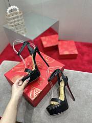 Christian Louboutin Queen Alta Black Heels 15cm - 6