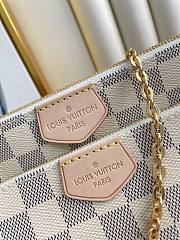 Louis Vuiiton LV Multi Pochette Accessoires White 25cm - 6