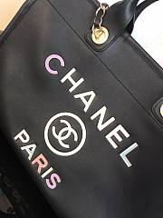 Chanel Shopping Tote Black 30x50x22cm - 6