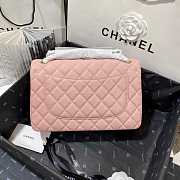 Chanel Jumbo Flap Bag Caviar Light Pink Gold 30cm - 3