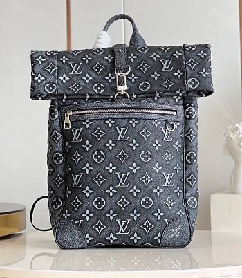 Louis Vuitton LV Roll Top Backpack Charcoal 29 x 42 x 15 cm