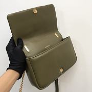 Burberry Khaki Green Small Lola Bag 23x13x6cm - 2