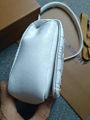 Burberry Pale Blue Small Silver Lola Gold Bag 23x13x6cm - 2