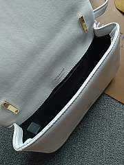 Burberry Pale Blue Small Silver Lola Gold Bag 23x13x6cm - 3