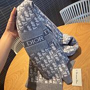 Dior Scarf Grey 30x200cm - 3