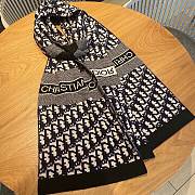 Dior Scarf Black 30x200cm - 3