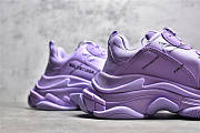 Balenciaga Triple S Purple Sneakers - 5