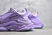 Balenciaga Triple S Purple Sneakers - 3