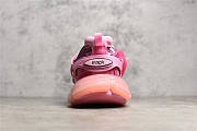Balenciaga Track Sneaker Clear Sole Pink  - 4
