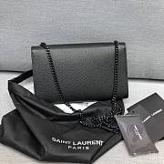 YSL Kate Chain Black Bag 24x14.5x5.5cm - 5