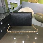 YSL Kate Small Chain Black Gold Bag 20x12.5x5cm - 4