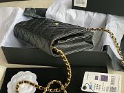 Chanel Woc Wallet Chain Bag Caviar Black Gold 19x12x3cm - 5