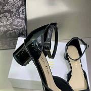 Dior Idylle Ballet Pump Black Patent Calfskin and Grosgrain 3.5cm - 5