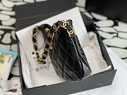 Chanel 22k Lambskin Hobo Black Bag 24x17.5x6cm - 5