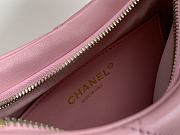 Chanel 22k Lambskin Hobo Pink Bag 24x17.5x6cm - 3