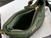 Chanel 22k Lambskin Hobo Green Bag 24x17.5x6cm - 6