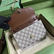 Gucci Horsebit 1955 Mini Brown Bag 20x12x5.5cm - 3